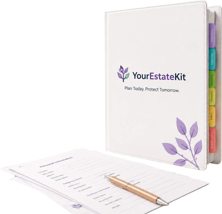 The YourEstateKit binder and records